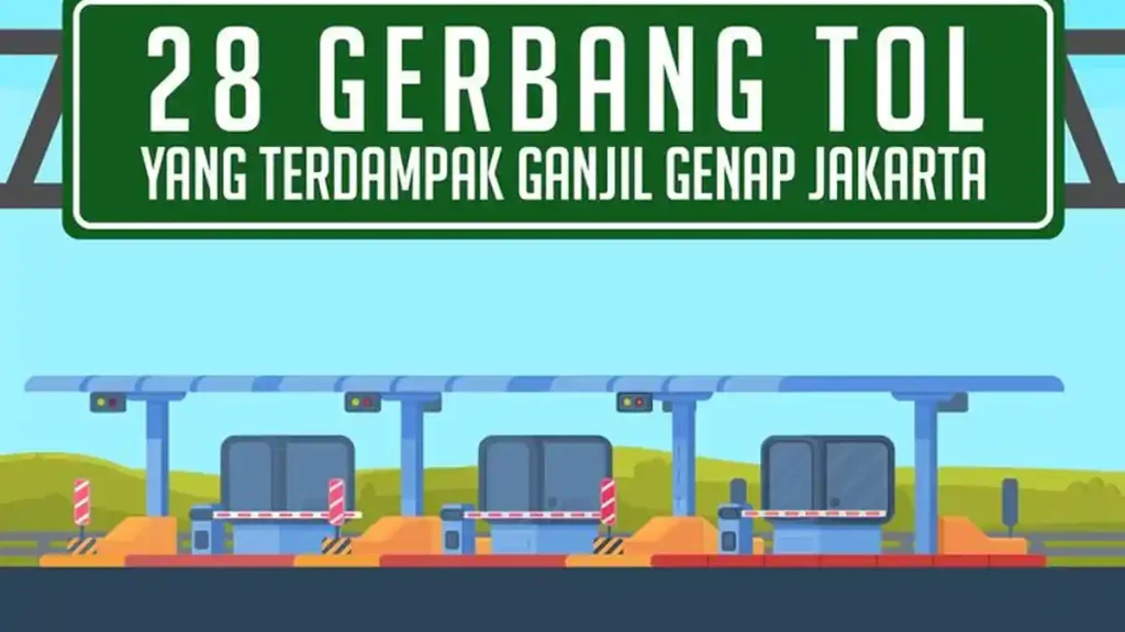 Aturan Ganjil Genap di Gerbang Tol Jakarta: Jadwal, Lokasi, dan Sanksinya