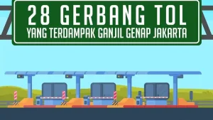 Aturan Ganjil Genap di Gerbang Tol Jakarta: Jadwal, Lokasi, dan Sanksinya